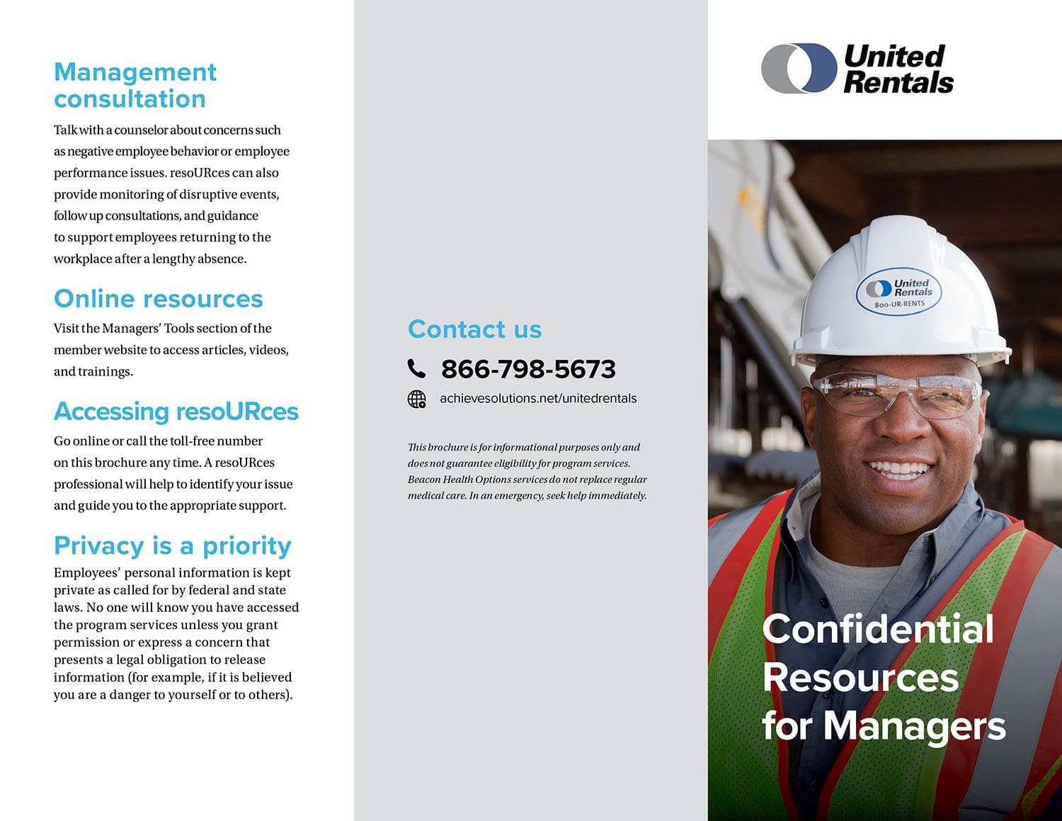 A client-branded manager resources piece produced from the platform templates