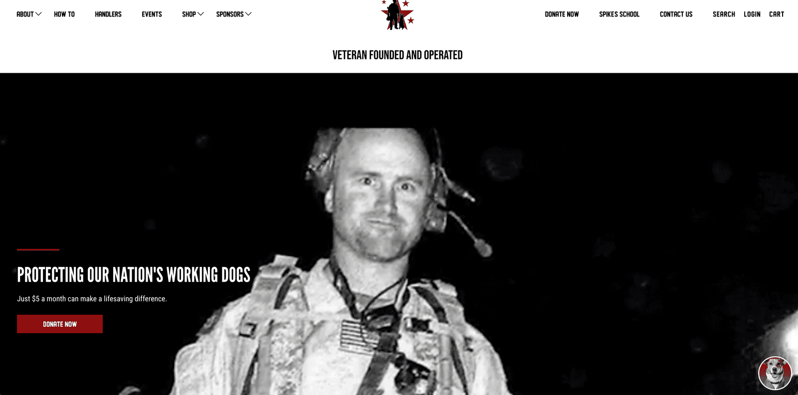 Spike's K9 Fund — cover